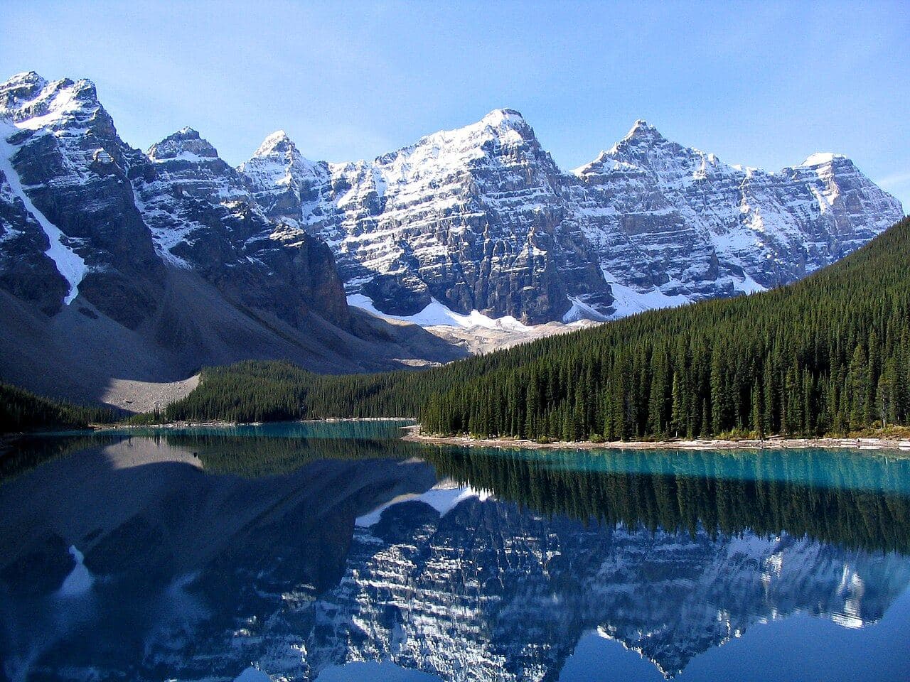 Moraine Lake and the Valley of the Ten Peaks, Banff National Park