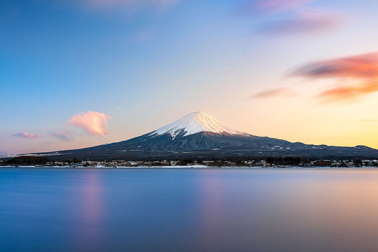 Mount Fuji at dawn