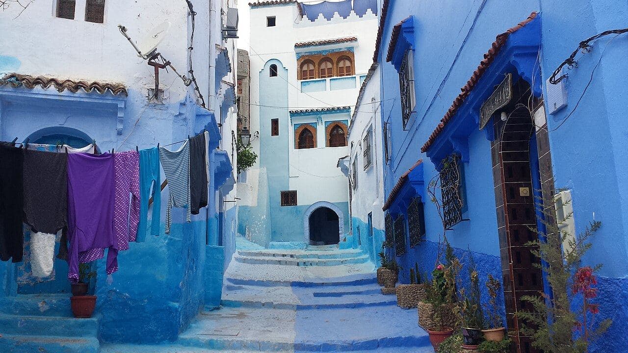 Blue streets of Chefchaouen
