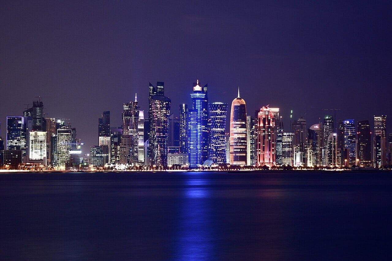 Doha West Bay skyline